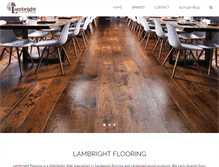 Tablet Screenshot of lambrightflooring.com